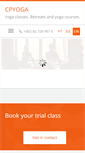 Mobile Screenshot of cpyoga.com